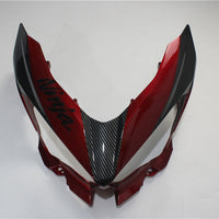 NT Injection ABS Plastics Fairing Fit for  2018-2023 EX400 Red Carbon Fiber Look U051