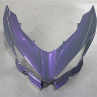 US STOCK NT Aftermarket Injection ABS Plastic Fairing Fit for EX400 2018-2023 Chameleon Gray Dazz Color U089 Available in CA