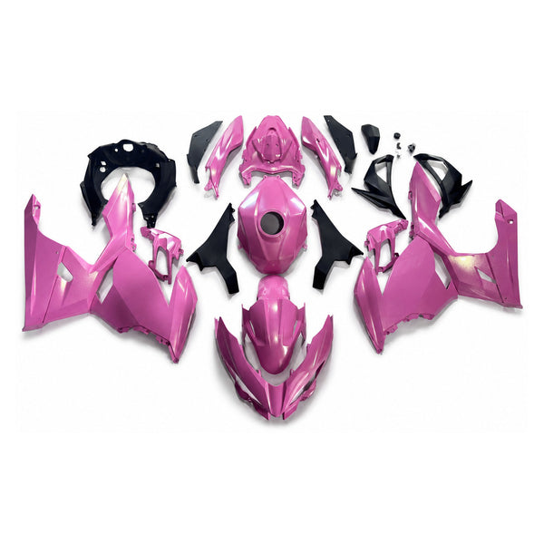 NT Aftermarket Injection ABS Plastic Fairing Fit for KAWASAKI Ninja EX400 2018-2023 Pink Chameleon Chameleon N0144