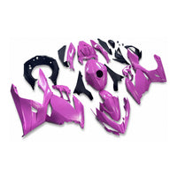 NT Aftermarket Injection ABS Plastic Fairing Fit for KAWASAKI Ninja EX400 2018-2023 Pink Chameleon Chameleon N0144