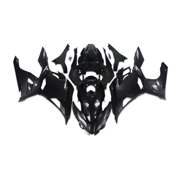 NT Aftermarket Injection ABS Plastic Fairing Fit for EX400 2018-2023 Carbon Fiber Look With Full Tank Cover U01
