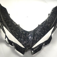 NT Aftermarket Injection ABS Plastic Fairing Fit for EX400 2018-2023 Forged Carbon Fiber Look S02