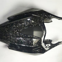 NT Aftermarket Injection ABS Plastic Fairing Fit for EX400 2018-2023 Forged Carbon Fiber Look S02