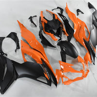 NT Aftermarket Injection ABS Plastic Fairing Fit for ZX6R 636 2019-2023 Orange Black N005