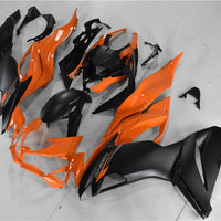 NT Aftermarket Injection ABS Plastic Fairing Fit for ZX6R 636 2019-2023 Orange Black N005
