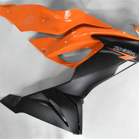 NT Aftermarket Injection ABS Plastic Fairing Fit for ZX6R 636 2019-2023 Orange Black N005