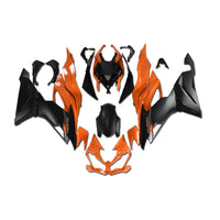 NT Aftermarket Injection ABS Plastic Fairing Fit for ZX6R 636 2019-2023 Orange Black N005