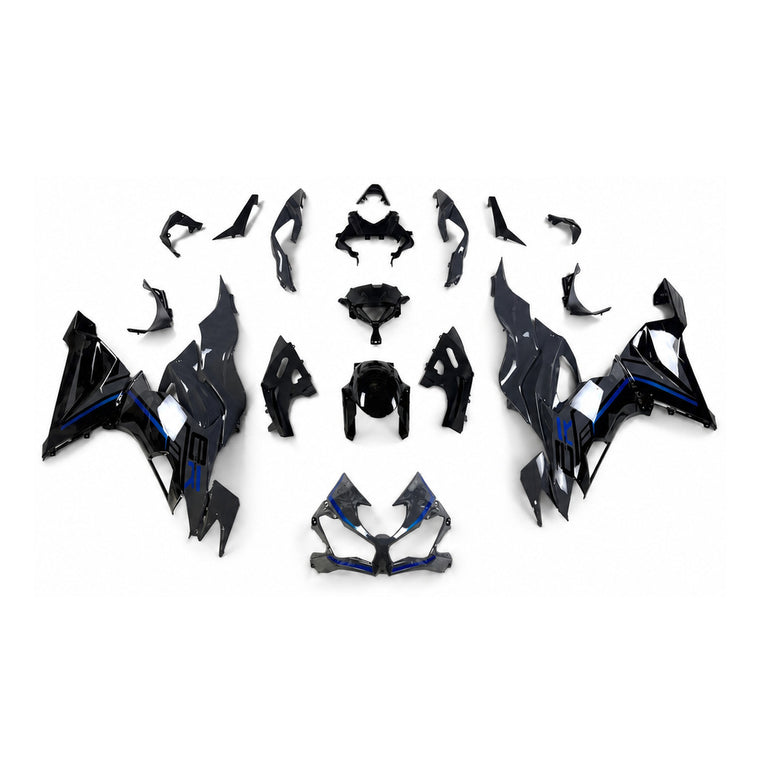 NT Fairing Fit for Kawasaki 2019-2023 ZX-6R N112- Gray Blue | ABS Injection