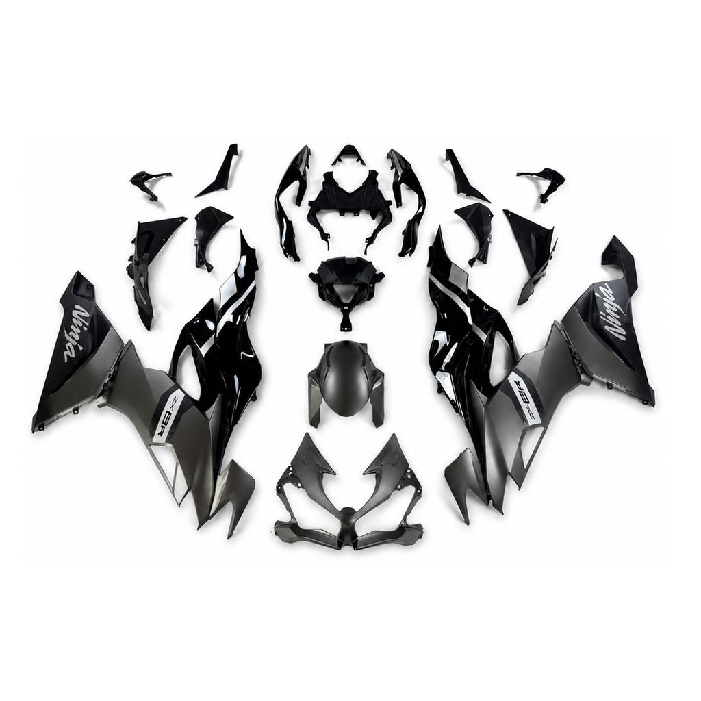 NT Fairing Fit for Kawasaki 2019-2023 ZX-6R N125- Black | ABS Injection - 1