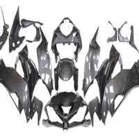 NT Aftermarket Injection ABS Plastic Fairing Fit for ZX6R 636 2019-2023 Carbon Fiber Look S01