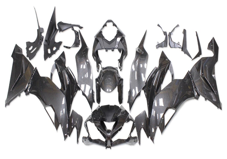 NT Fairing Fit for Kawasaki 2019-2023 ZX-6R S01- Carbon Fiber Look | ABS Injection
