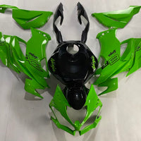 NT Aftermarket Injection ABS Plastic Fairing Fit for ZX6R 636 2019-2023 Green Black T0001