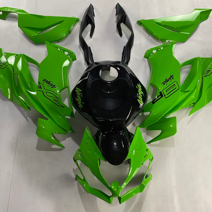 NT Aftermarket Injection ABS Plastic Fairing Fit for ZX6R 636 2019-2023 Green Black T0001