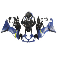 NT Aftermarket Injection ABS Plastic Full set Fairing Fit for ZX6R 636 2019-2023 Blue Black T018