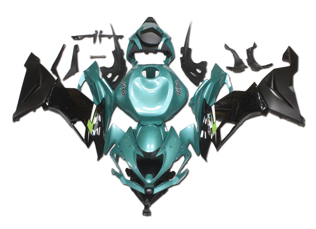NT Fairing Fit for Kawasaki 2019-2023 ZX-6R T023- Blue Black | ABS Injection