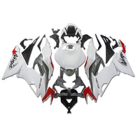 NT Aftermarket Injection ABS Plastic Fairing Fit for ZX6R 636 2019-2023 White Gray T045