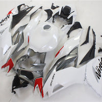 NT Aftermarket Injection ABS Plastic Fairing Fit for ZX6R 636 2019-2023 White Gray T045