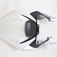 NT Aftermarket Injection ABS Plastic Fairing Fit for ZX6R 636 2019-2023 White Gray T045