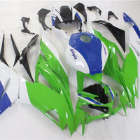 NT Aftermarket Injection ABS Plastic Fairing Fit for ZX6R 636 2019-2023 Green White Blue 40th Edition T067