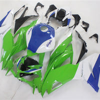 NT Aftermarket Injection ABS Plastic Fairing Fit for ZX6R 636 2019-2023 Green White Blue 40th Edition T067