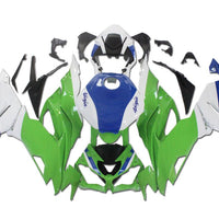 NT Aftermarket Injection ABS Plastic Fairing Fit for ZX6R 636 2019-2023 Green White Blue 40th Edition T067