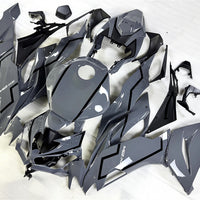 US STOCK NT Aftermarket Injection ABS Plastic Fairing Fit for ZX6R 636 2019-2023 Gray Black T105 Available in CA
