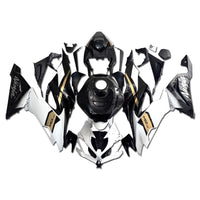 NT Aftermarket Injection ABS Plastic Fairing Fit for ZX6R 636 2019-2023 White Black T107