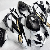 NT Aftermarket Injection ABS Plastic Fairing Fit for ZX6R 636 2019-2023 White Black T107