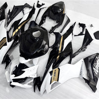 NT Aftermarket Injection ABS Plastic Fairing Fit for ZX6R 636 2019-2023 White Black T107