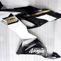 NT Aftermarket Injection ABS Plastic Fairing Fit for ZX6R 636 2019-2023 White Black T107