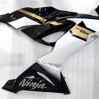 NT Aftermarket Injection ABS Plastic Fairing Fit for ZX6R 636 2019-2023 White Black T107