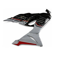 NT Aftermarket Injection ABS Plastic Fairing Fit for KWASAKI Ninja ZX6R 636 2019-2023 Nardo Gray Black N110