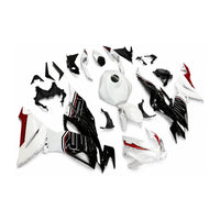 NT Aftermarket Injection ABS Plastic Fairing Fit for KAWASAKI Ninja ZX6R 636 2019-2023 White Black N111