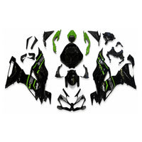 NT Injection Mold New Kit Black Green ABS Fairing Fit for Kawasaki Ninja 2019-2023 ZX6R 636 N112