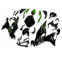 NT Injection Mold New Kit Black Green ABS Fairing Fit for Kawasaki Ninja 2019-2023 ZX6R 636 N112