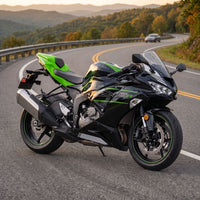 US STOCK NT Injection Mold New Kit Black Green ABS Fairing Fit for Kawasaki Ninja 2019-2023 ZX6R 636 N112 Available in CA