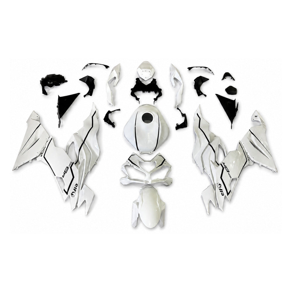 US STOCK NT Injection Mold New Kit White Black ABS Fairing Fit for Kawasaki Ninja 2019-2023 ZX6R 636 N121 Available in CA