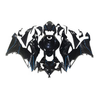 NT Aftermarket Injection ABS Plastic Fairing Fit for ZX6R 636 2019-2023 Blue Black and Carbon Fiber Look N092