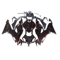 NT Aftermarket Injection ABS Plastic Fairing Fit for ZX6R 636 2019-2023 Red Carbon Fiber Look N003
