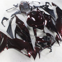 NT Aftermarket Injection ABS Plastic Fairing Fit for ZX6R 636 2019-2023 Red Carbon Fiber Look N003