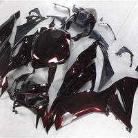 NT Aftermarket Injection ABS Plastic Fairing Fit for ZX6R 636 2019-2023 Red Carbon Fiber Look N003