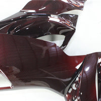 NT Aftermarket Injection ABS Plastic Fairing Fit for ZX6R 636 2019-2023 Red Carbon Fiber Look N003