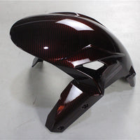 NT Aftermarket Injection ABS Plastic Fairing Fit for ZX6R 636 2019-2023 Red Carbon Fiber Look N003