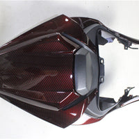 NT Aftermarket Injection ABS Plastic Fairing Fit for ZX6R 636 2019-2023 Red Carbon Fiber Look N003