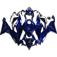 NT Aftermarket Injection ABS Plastic Fairing Fit for ZX6R 636 2019-2023 Blue Forged Carbon Fiber Look S06