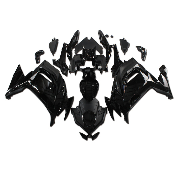 NT Injection Plastic Fairing Kit Bodywork Fit for  EX650R 2020-2025 Glossy Black N001
