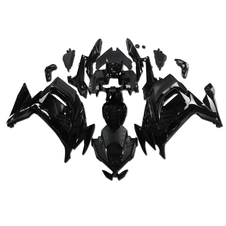 NT Injection Plastic Fairing Kit Bodywork Fit for EX650R 2020-2025 Glossy Black N001
