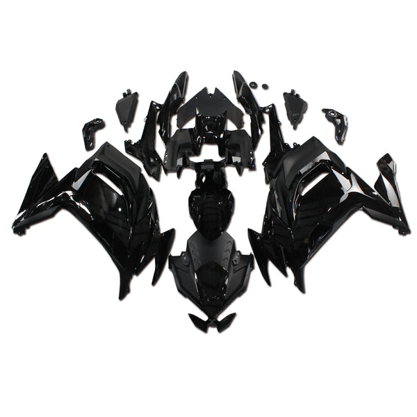 NT Injection Plastic Fairing Kit Bodywork Fit for  EX650R 2020-2025 Glossy Black N001