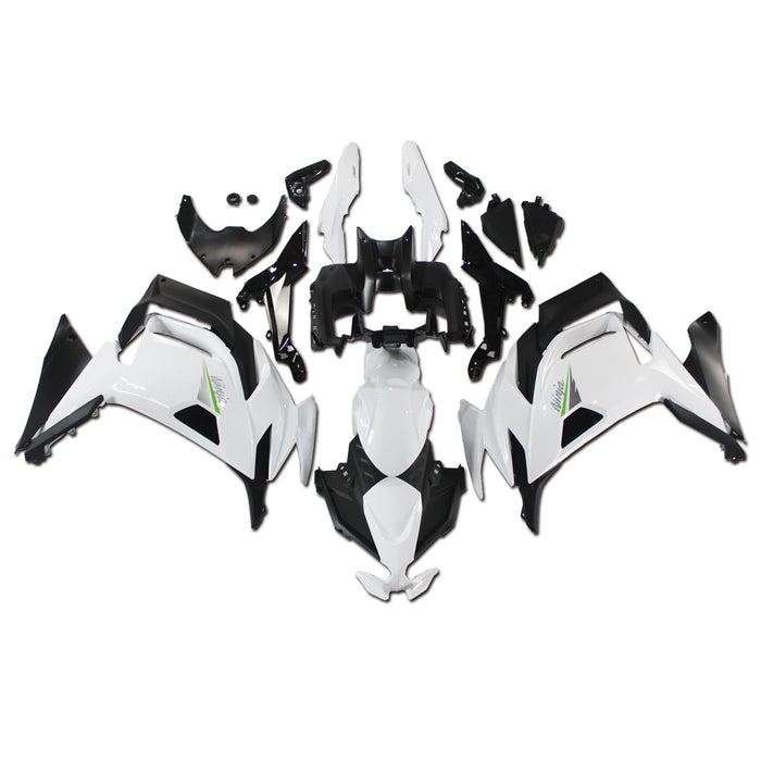 US STOCK NT Injection Plastic Fairing Kit Fit for EX650R 2020-2025 White Black N003 Available in CA