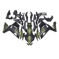 US STOCK NT Injection Plastic Fairing Kit Fit for EX650R 2020-2025 Green Black N029 Available in CA